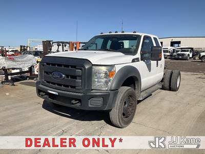 2013 Ford F-450 SD SuperCab DRW 4WD Cab & Chassis