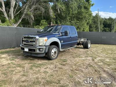 2011 Ford F450 4x4 Crew-Cab Chassis