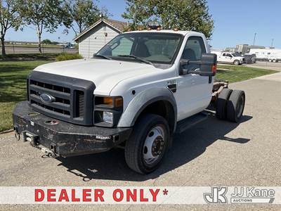 2008 Ford F550 4x4 Cab & Chassis