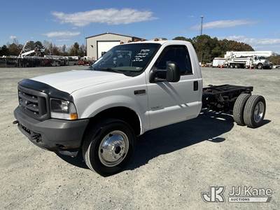 2004 Ford F550 4x4 Cab & Chassis