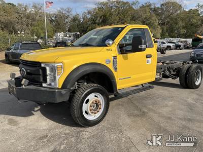 2019 Ford F550 4x4 Cab & Chassis