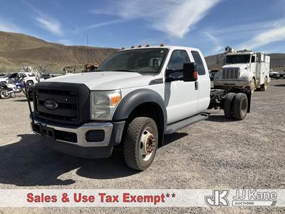 2016 Ford F550 4x4 Extended-Cab & Chassis