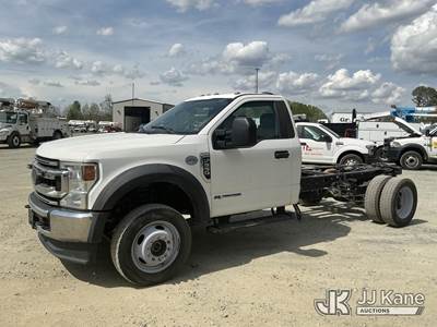2021 Ford F550 4X4 Cab & Chassis