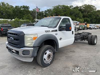 2012 Ford F550 Cab & Chassis
