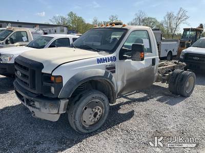 2010 Ford F550 4x4 Cab & Chassis
