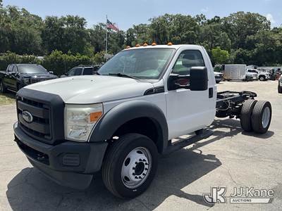 2015 Ford F550 4x4 Cab & Chassis