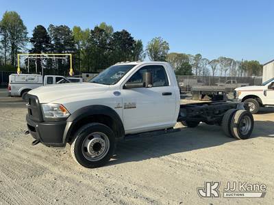 2018 RAM 5500 4X4 Cab & Chassis
