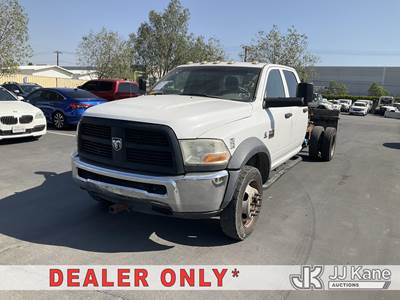 2012 RAM 5500 4x4 Cab & Chassis