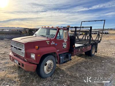 1991 Ford F700F Reel Loader Truck