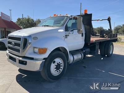 2015 Ford F-750 Flatbed Reel Truck