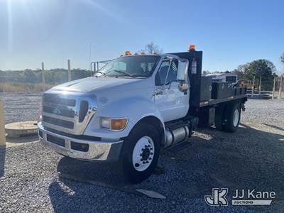 2015 Ford F-750 Flatbed Reel Truck