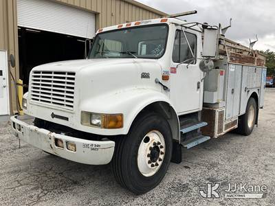 1998 International 4700 Reel Loader Truck