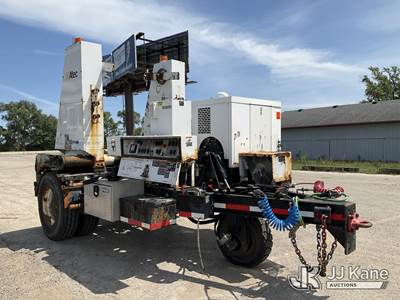 2018 Altec AD108 Self-Loading Hydraulic Reel Trailer
