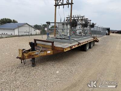 1992 Belshe T-9 T/A Reel/Material Trailer