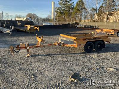 2012 Butler BP1600S T/A Reel/Material Trailer