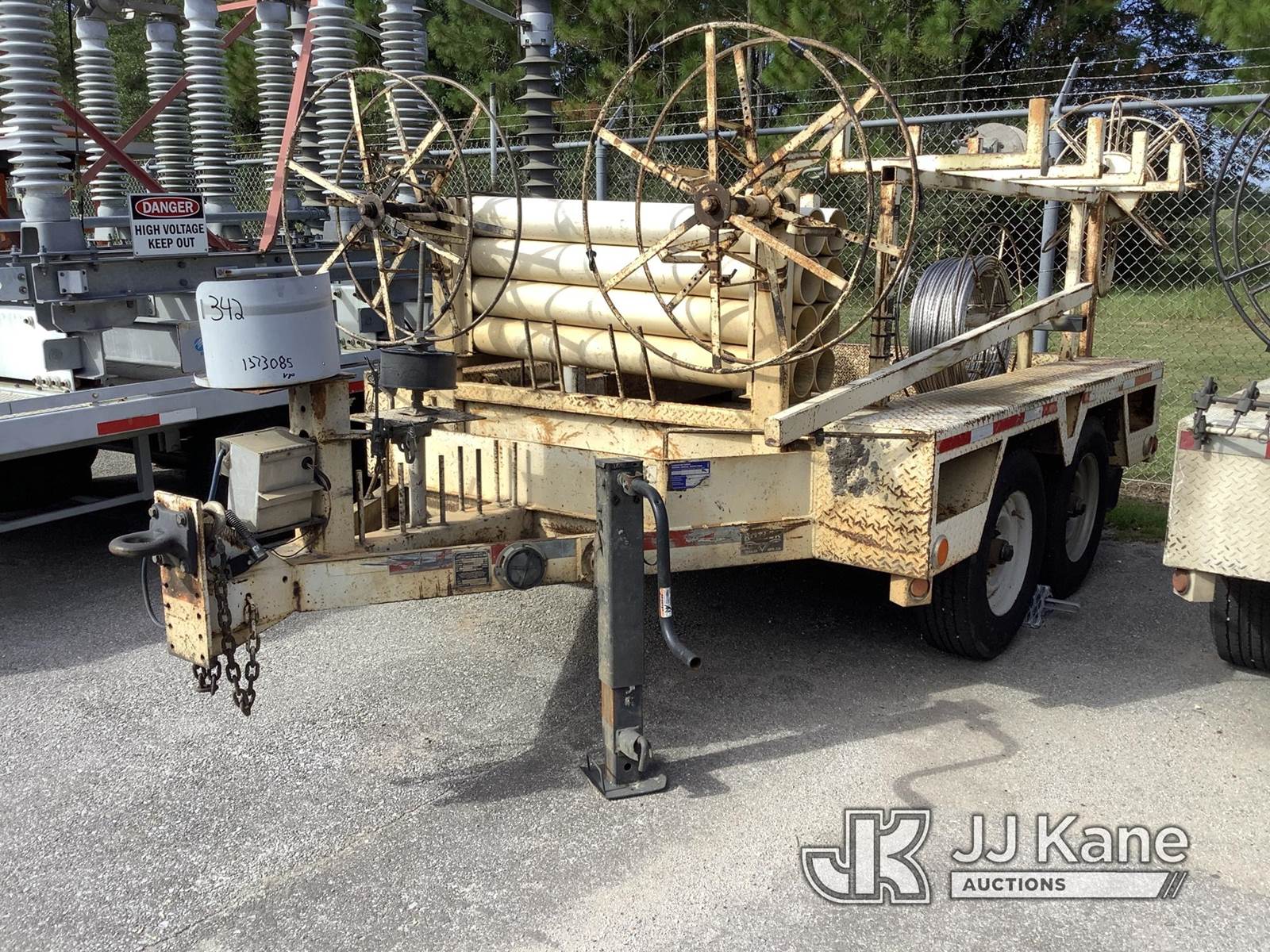 1993 Butler BP600S T/A Material Trailer For Sale Milton, FL MF342