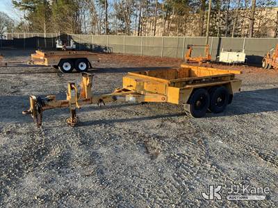 1998 Butler BP600S T/A Reel/Material Trailer
