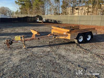 2006 Butler BP800S T/A Reel/Material Trailer