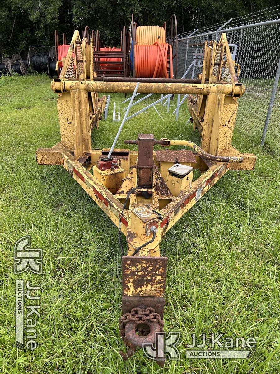 1999 Butler HCT100L S/A SelfLoading Hydraulic Reel Trailer For Sale