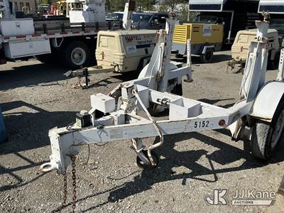 1992 Butler HWSC-10 Self-Loading Hydraulic Reel Trailer