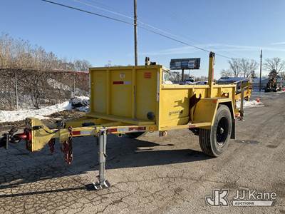 1993 Dynaweld S/A Reel/Material Trailer