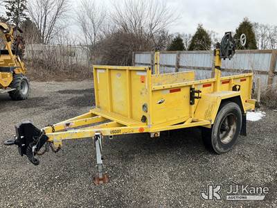 1992 Dynaweld S/A Reel/Material Trailer