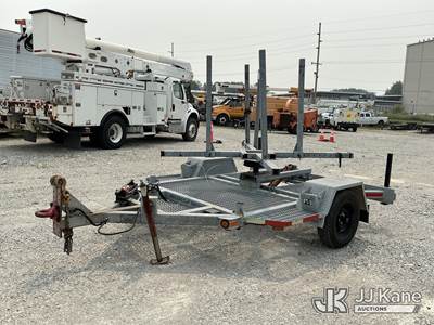 2008 Felling S/A Galvanized Material/Reel Trailer