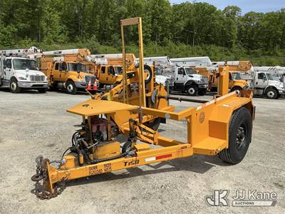 2002 Hogg & Davis T150 Cable Reel Trailer