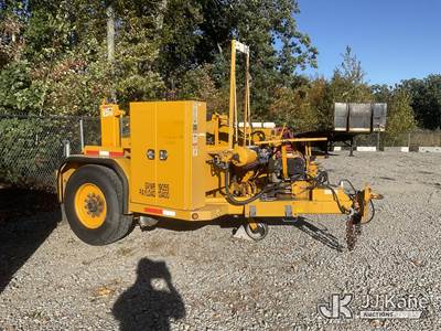 2008 Hogg Davis T150M Cable Reel Trailer