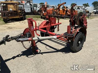 Homemade Self-Loading Hydraulic Reel Trailer