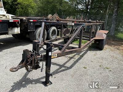 1992 Homemade Utility 4 Reel Reel Trailer
