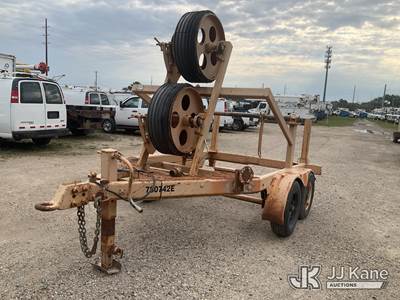 Hycaloader TCF-51 2 Bundle Bull Wheel Tensioner T/A Reel Trailer