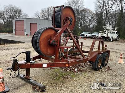 1989 LA Woods TRBWBT434 T/A Tensioner Trailer