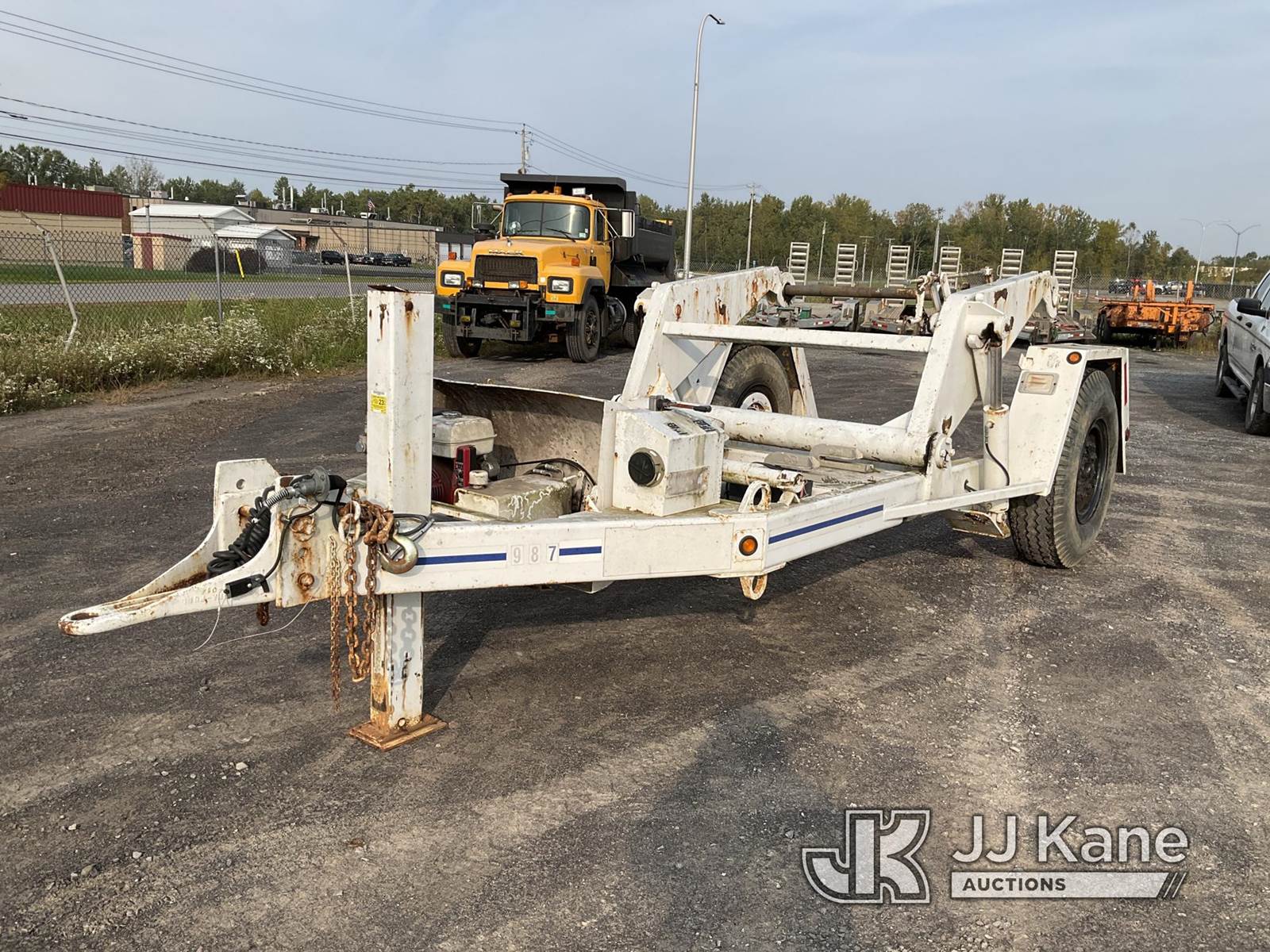 1972 Pengo Hydraulic Reel Trailer For Sale Rome, NY RN311