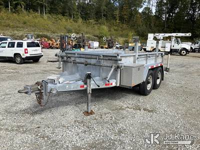 Sauber 1521 Cable Reel Trailer