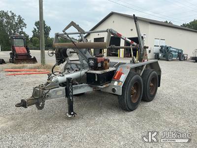 2001 Sauber 1536 T/A Hydraulic Self-Loading Reel Trailer