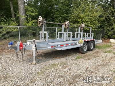 Sauber 1539 Cable Reel Trailer