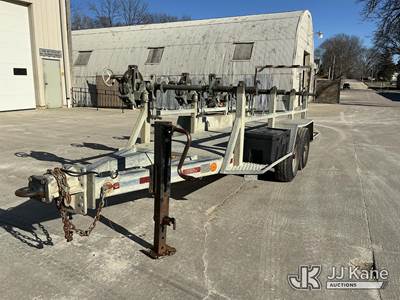 1997 Sauber 1542 4-Position T/A Reel Trailer