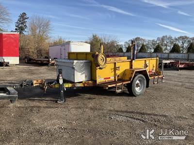 1990 Sauber 1550 S/A Reel/Material Trailer