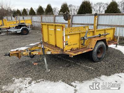 1990 Sauber 1550 S/A Reel/Material Trailer