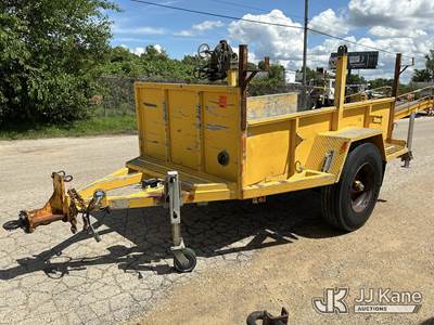 1992 SAUBER 1550 S/A Reel/Material Trailer