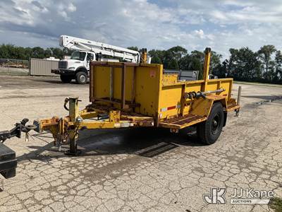 1990 Sauber 1550 S/A Reel/Material Trailer