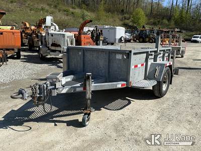 2016 Sauber 1555 Galvanized Material/Reel Trailer