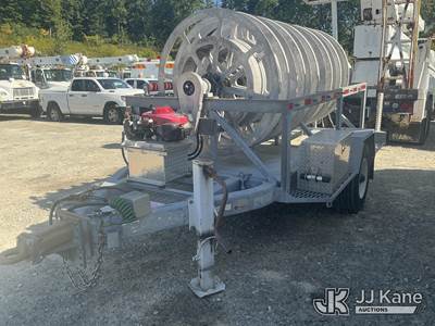 2009 Sauber 1561-6 Galvanized S/A Substation Recovery Trailer