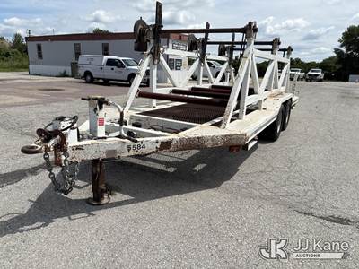 1994 Sherman Reilly 3-Position T/A Material/Reel Trailer