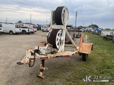 Sherman & Reilly BWT-1303-RCT 2 Bundle Bull Wheel Puller/Tensioner Reel Trailer