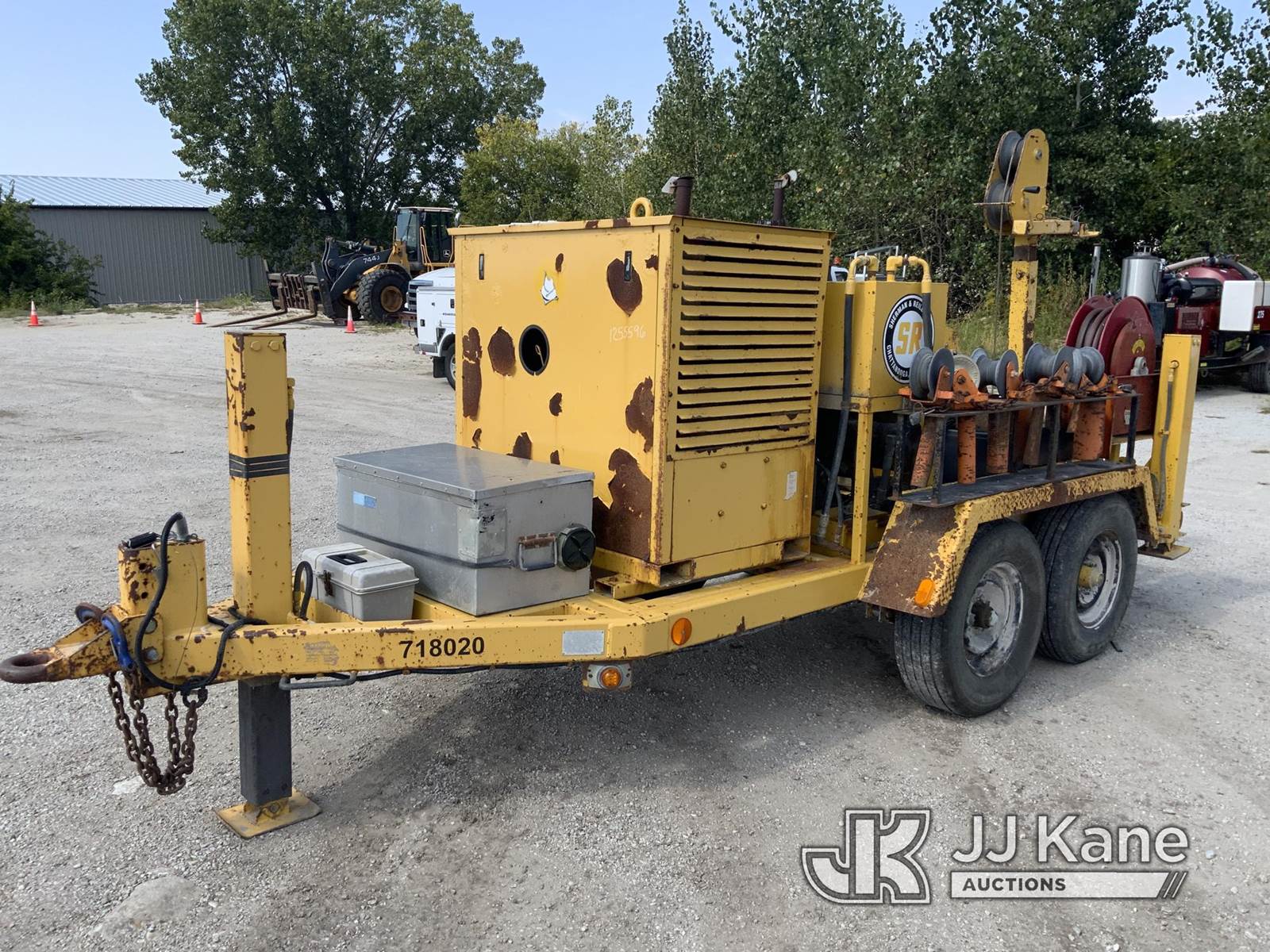 2002 Sherman & Reilly Duct Dawg DDHA75T Underground Cable Puller For