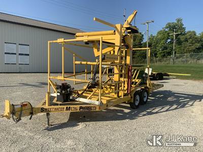 2018 Sweetwater Metal Products CT2710CL T/A Self-Loading Reel Trailer