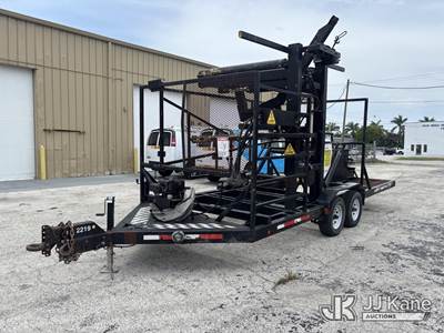 2005 Sweetwater Metal Products Pipe T/A Reel Trailer