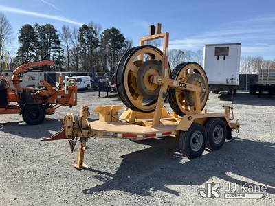 2010 TSE 2 Bundle Bull Wheel Tensioner T/A Reel Trailer